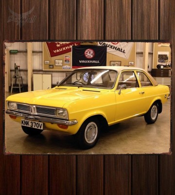 Металлическая табличка Vauxhall Viva 2-door (HC)